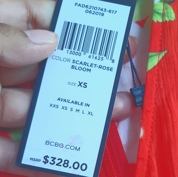 Scarlet-Rose Bloom Maxi Dress - Picture 7 of 8